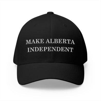 Make Alberta Independent Camo Embroidered Cap