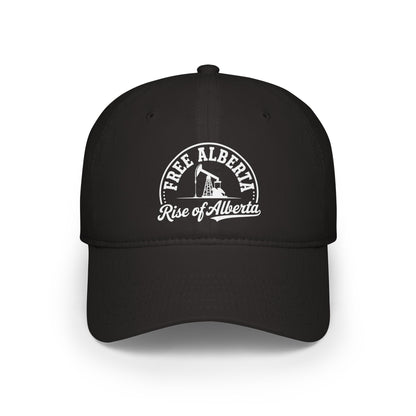 Black "Free Alberta" Rise of Alberta Baseball Cap