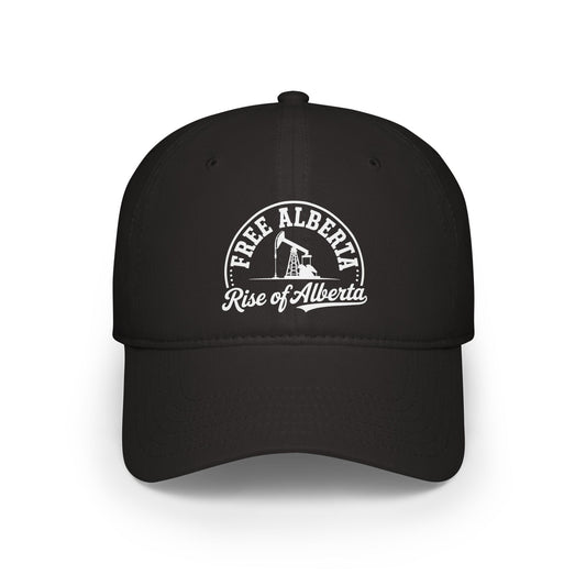 Black "Free Alberta" Rise of Alberta Baseball Cap