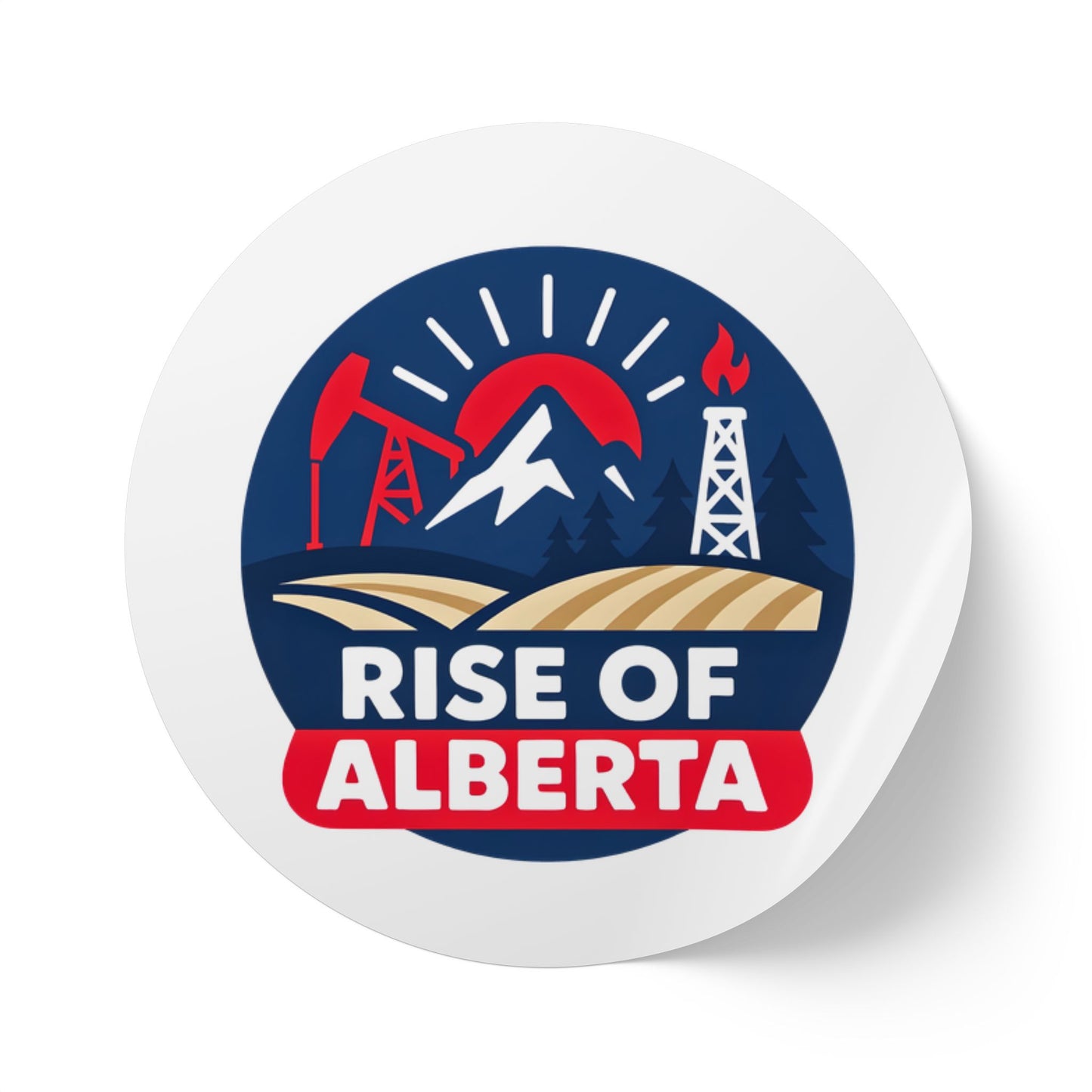Sticker Rolls - Rise of Alberta (50, 100, 250 stickers)