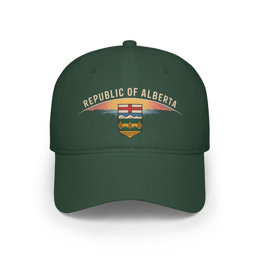 Baseball Cap - Republic Of Alberta Sunrise Independence Hat
