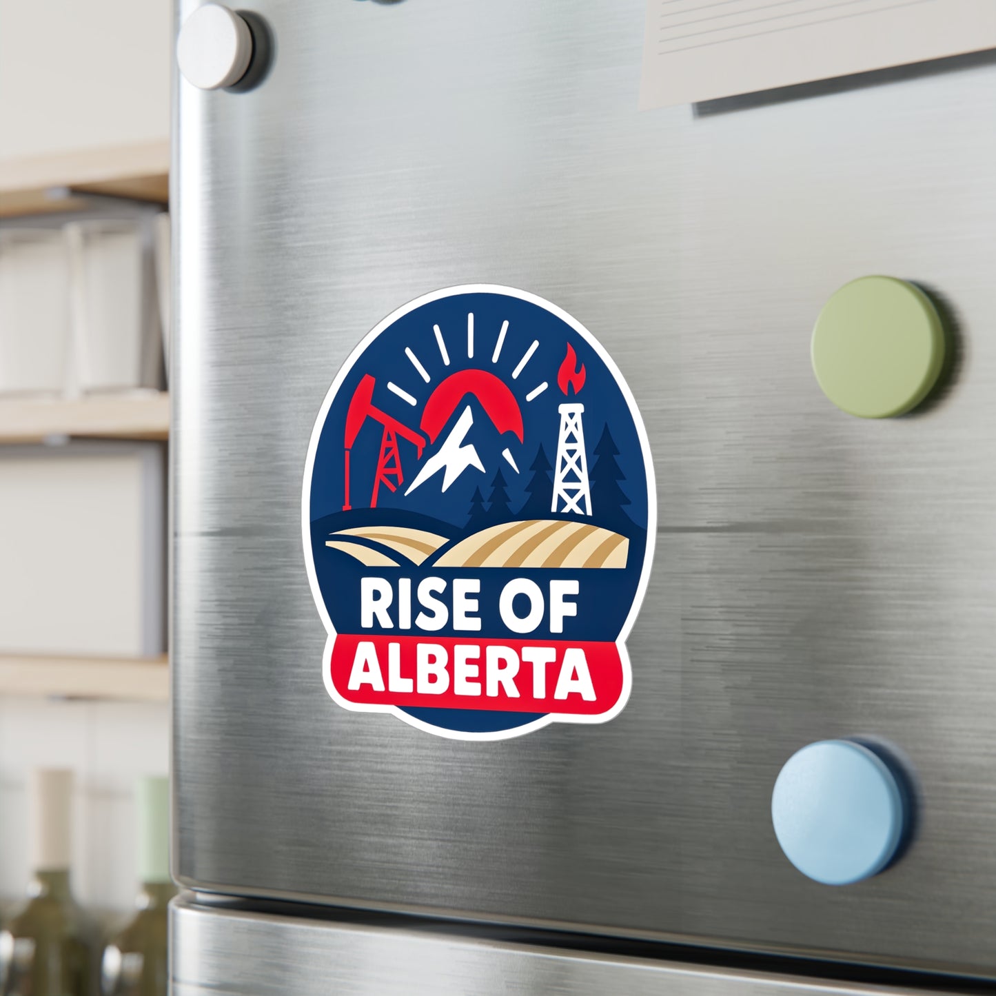 Rise of Alberta Vinyl Decal Stickers