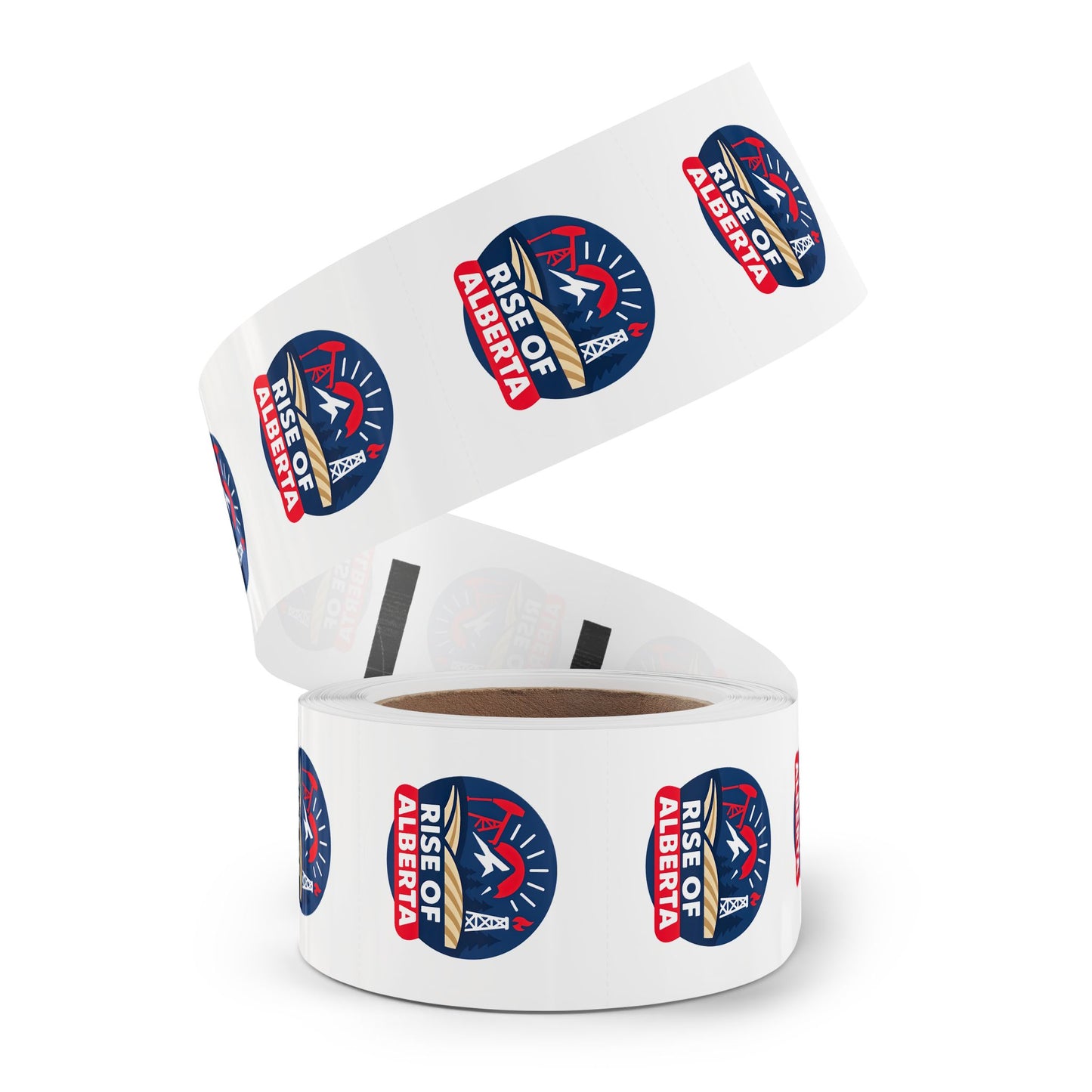 Sticker Rolls - Rise of Alberta (50, 100, 250 stickers)