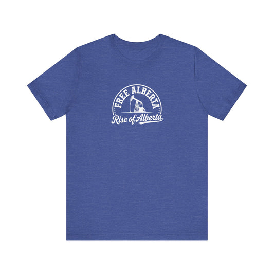 Black "Free Alberta" Pumpjack Graphic Tee - Unisex