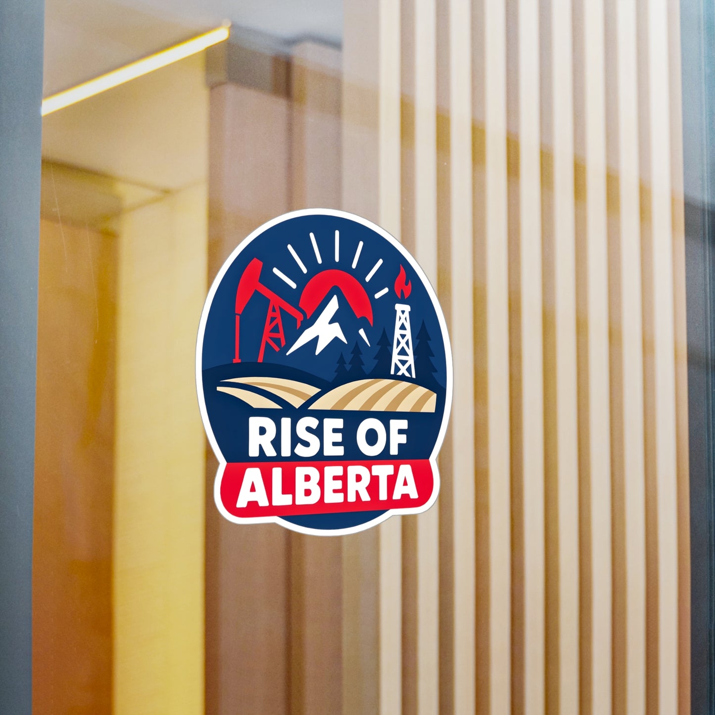 Rise of Alberta Vinyl Decal Stickers