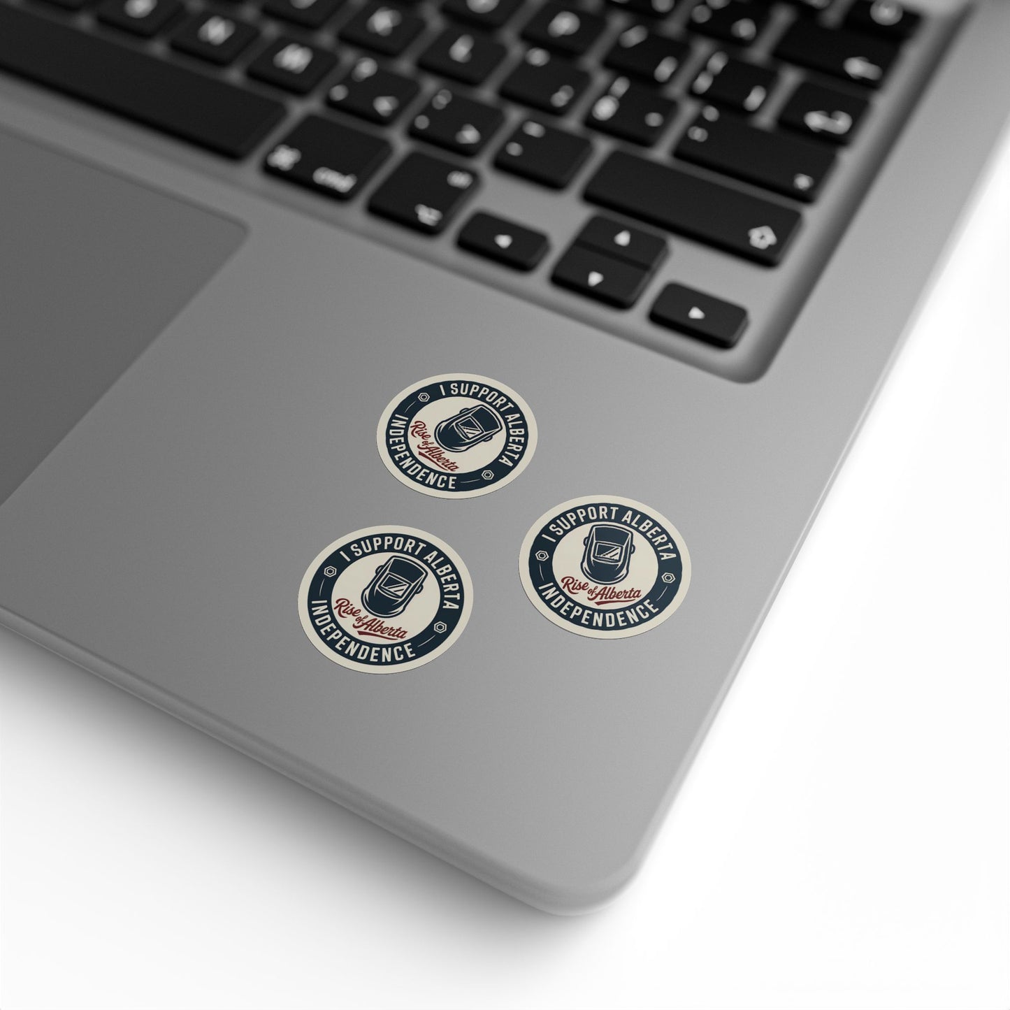 Support Alberta Independence Welder Sticker Roll (50, 100, 250 Stickers)