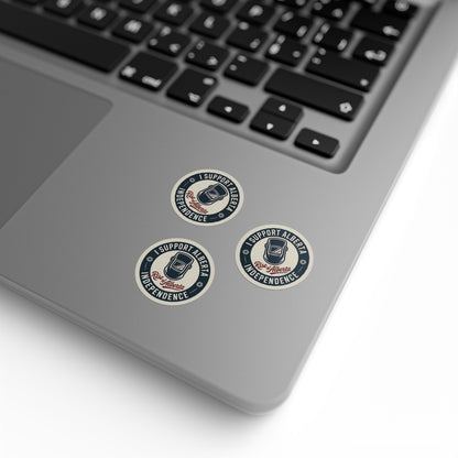 Support Alberta Independence Welder Sticker Roll (50, 100, 250 Stickers)