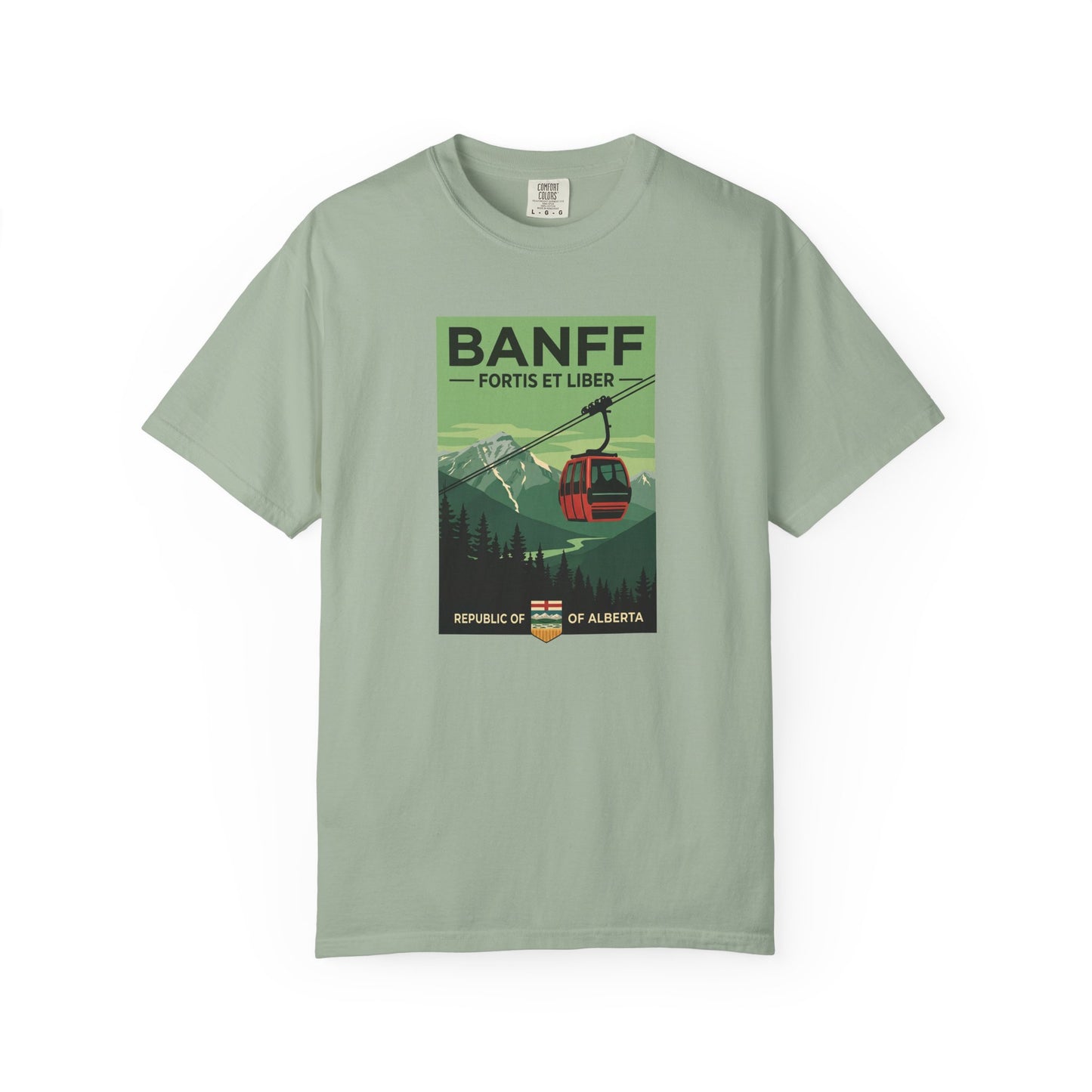 Banff Gondola Republic of Alberta T-Shirt