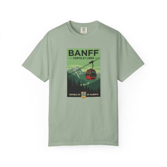 Banff Gondola Republic of Alberta T-Shirt