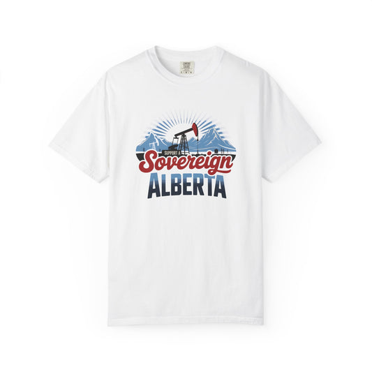 Vintage White T-shirt (Unisex) - Sovereign Alberta Design
