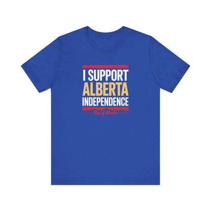 I Support Alberta Independence Tee - Unisex