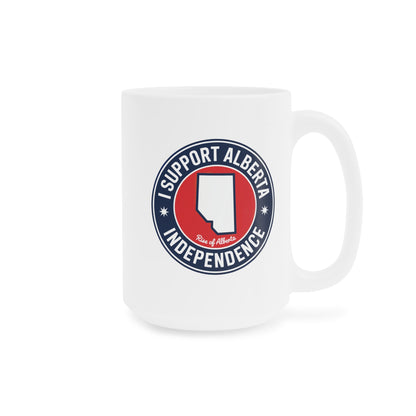 Support Alberta Independence Ceramic Mug (3 Sizes)