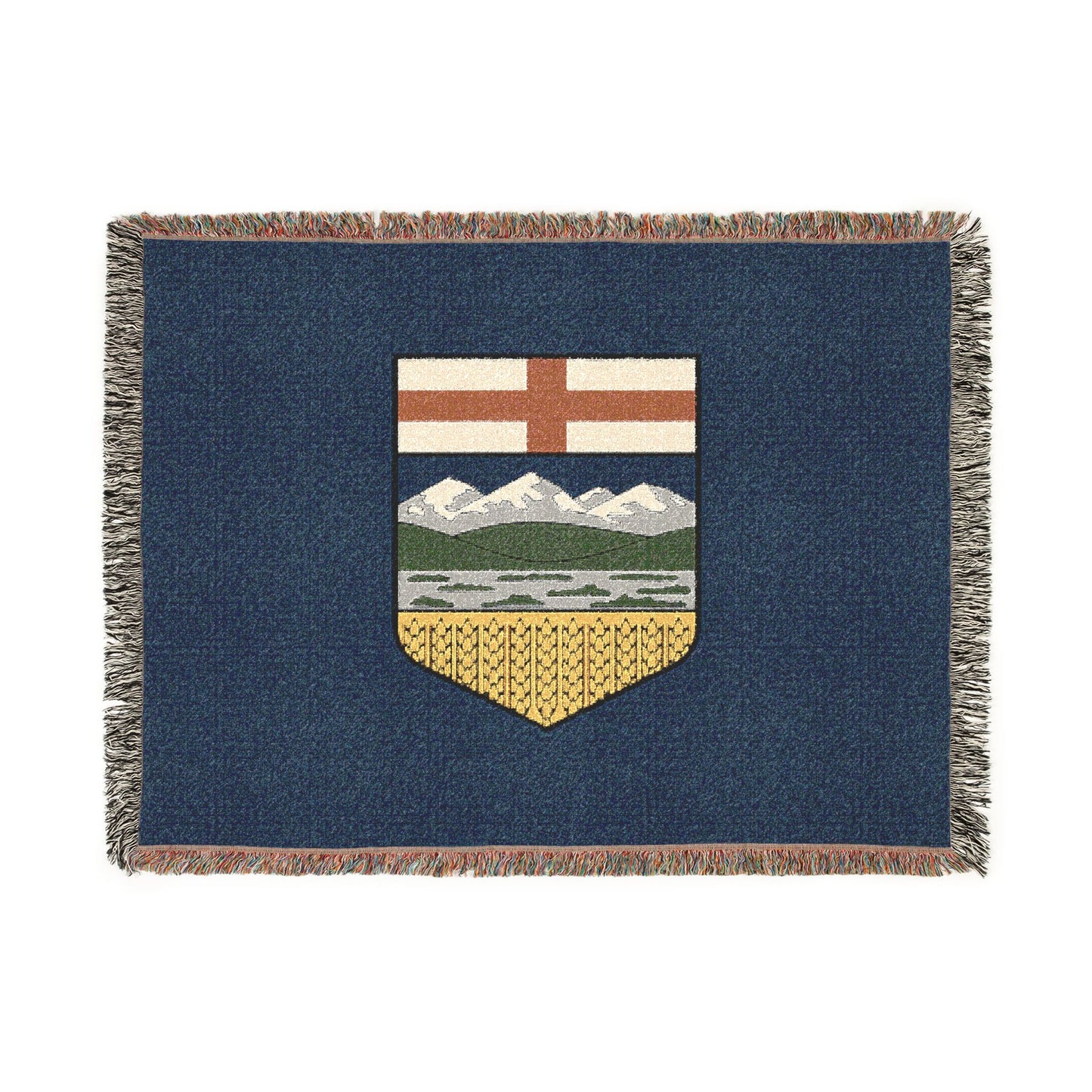 Alberta Flag Woven Blanket