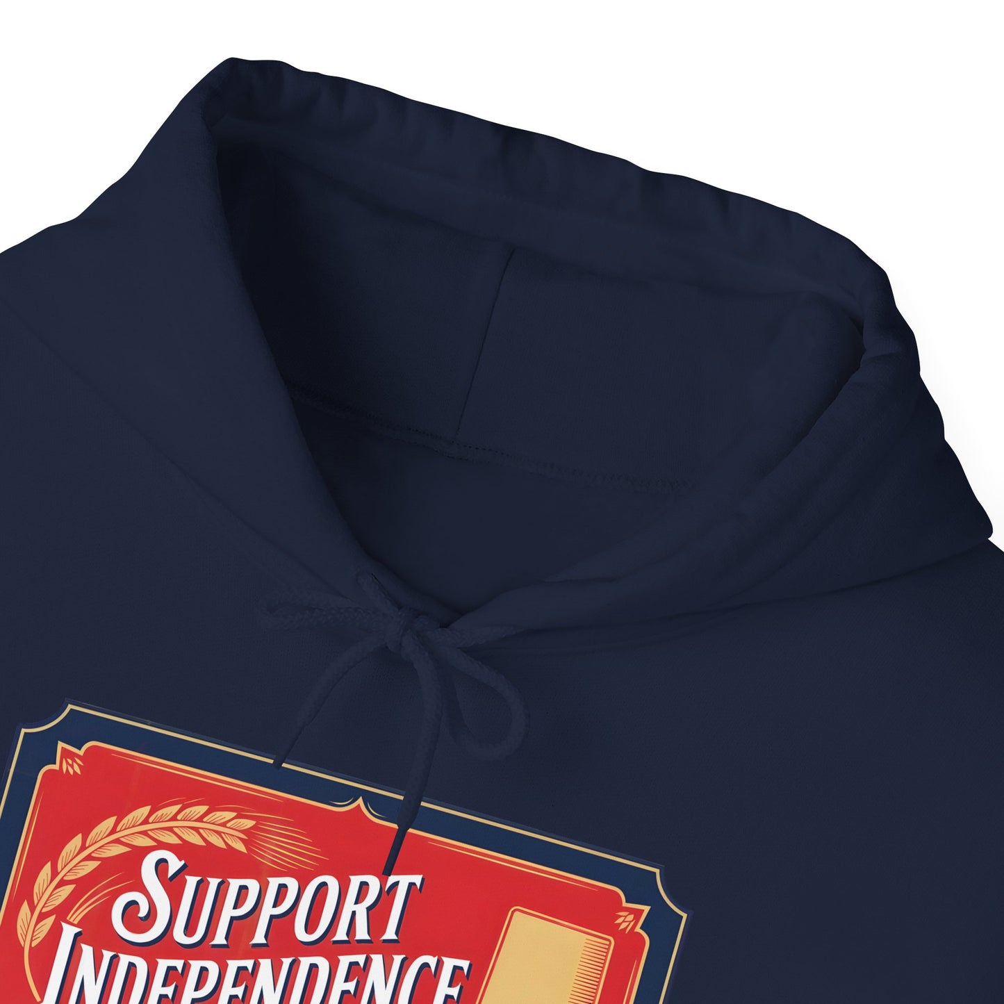 Vintage Style Support Independence Rise of Alberta Hoodie, Heavy Blend Sweatshirt