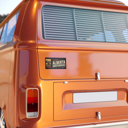 Buffalo Alberta Independence Bumper Sticker