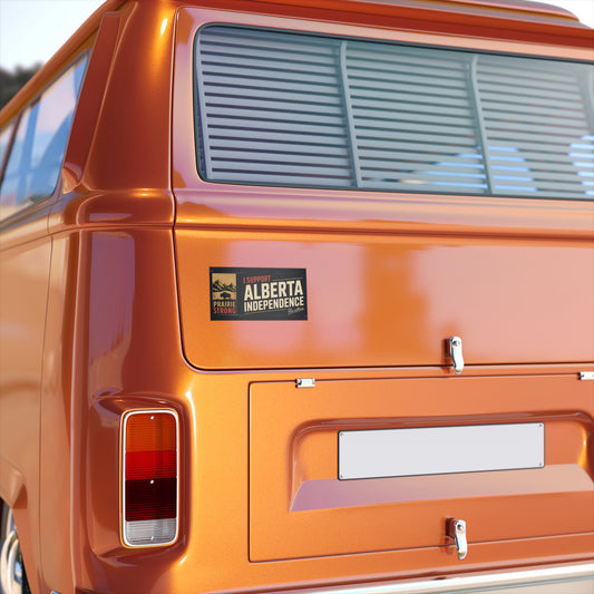 Buffalo Alberta Independence Bumper Sticker