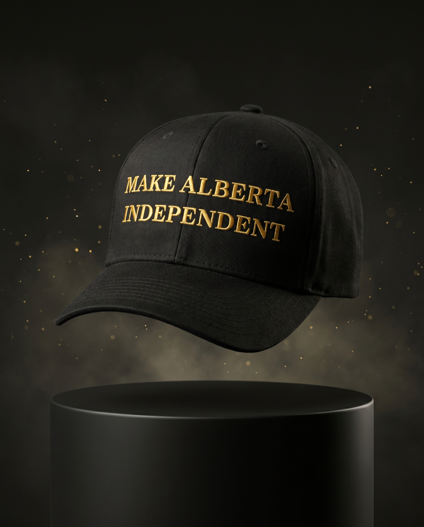 Make Alberta Independent Hat — Black Gold Edition
