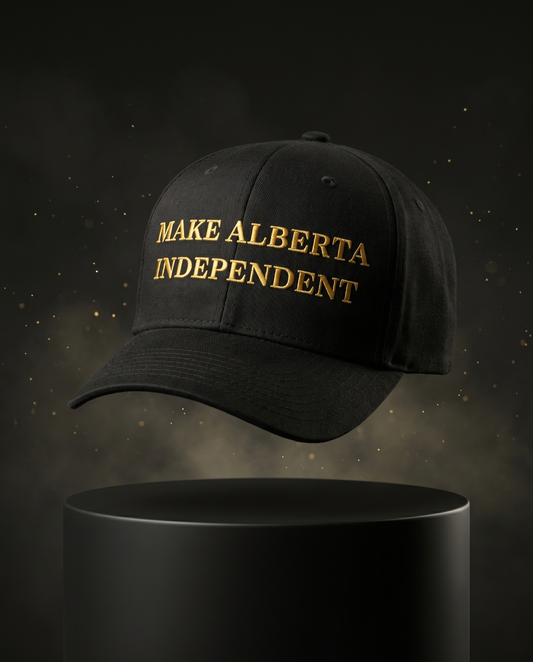 Make Alberta Independent Hat — Black Gold Edition