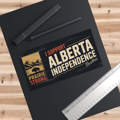 Buffalo Alberta Independence Bumper Sticker