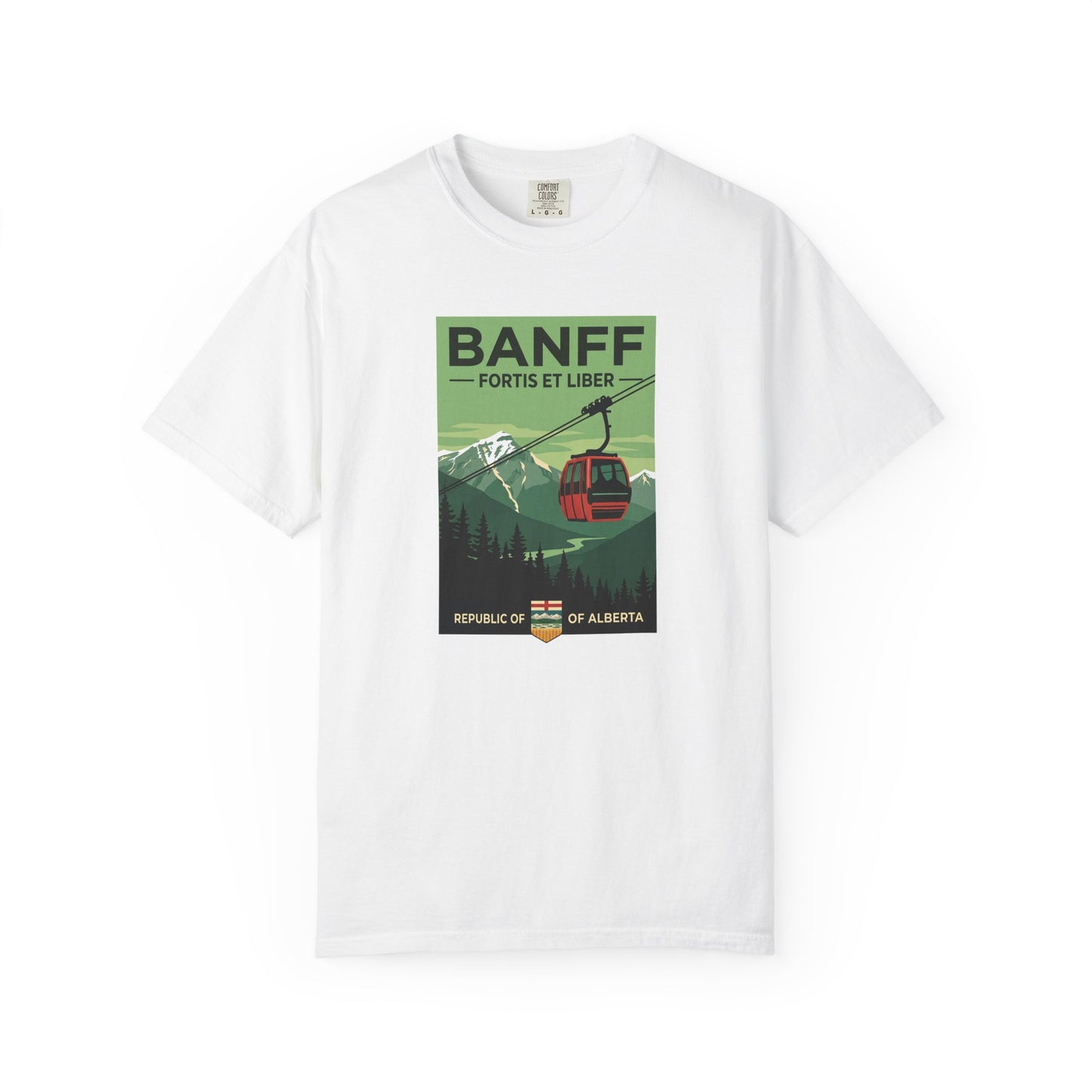 Banff Gondola Republic of Alberta T-Shirt