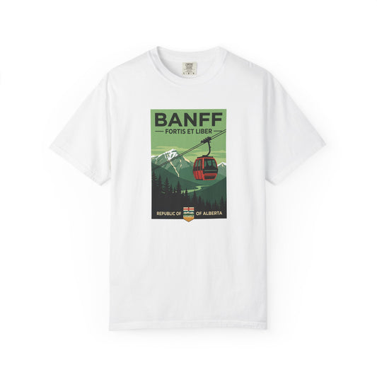 Banff Gondola Republic of Alberta T-Shirt