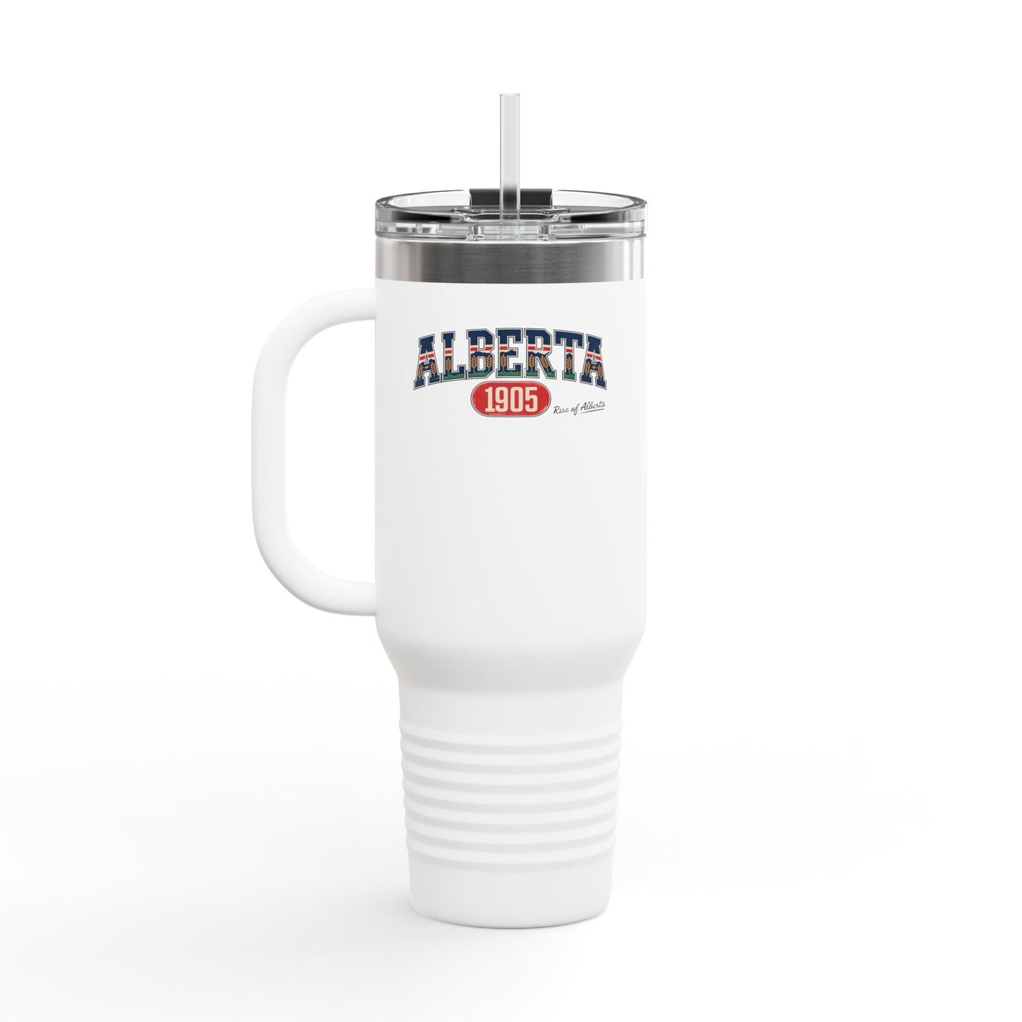 Travel Mug, Alberta 1905 Design, 40oz - Insulated Drinkware for On-the-Go