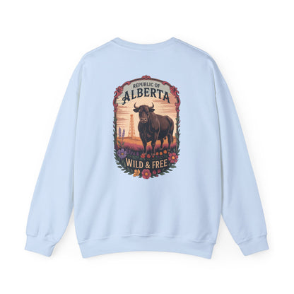 Alberta Wild & Free Crewneck Women's Sweatshirt
