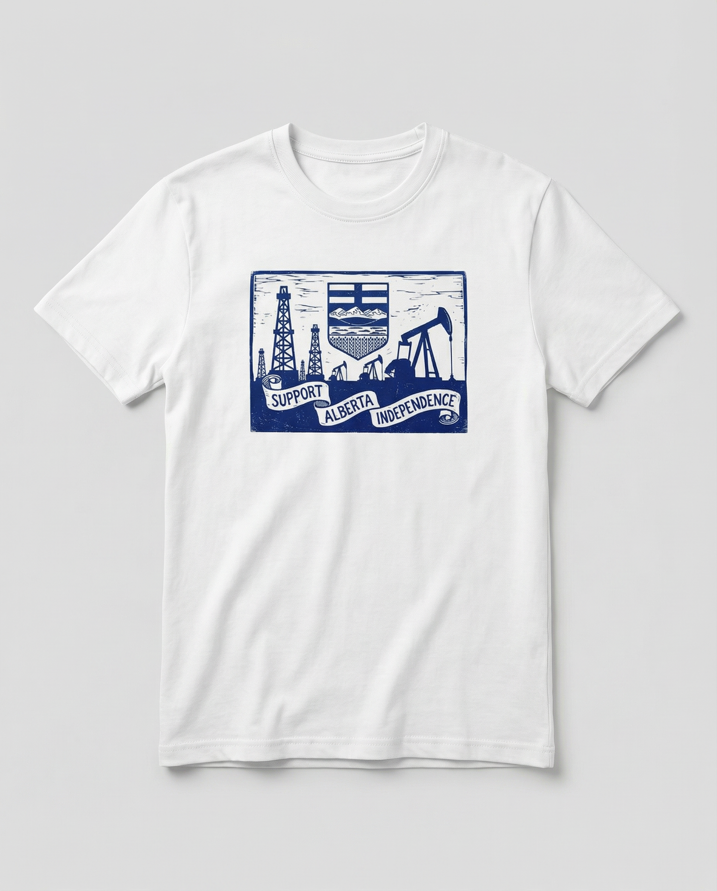 Vintage Support Independence Stamp Premium T-shirt (Unisex)