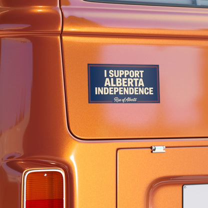 Support Alberta Independence Bumper Sticker