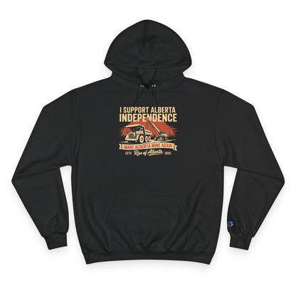 Make Alberta Mine Again Champion Hoodie
