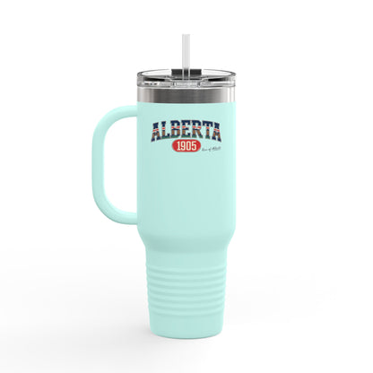 Travel Mug, Alberta 1905 Design, 40oz - Insulated Drinkware for On-the-Go