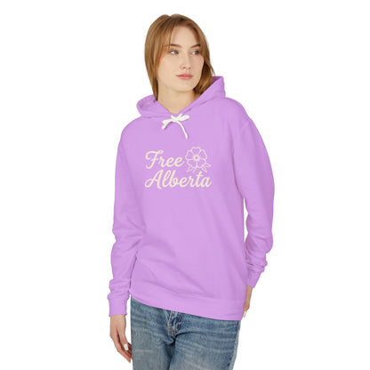 Free Alberta Lightweight Women's Hoodie — Alberta Pride Hooded Sweatshirt