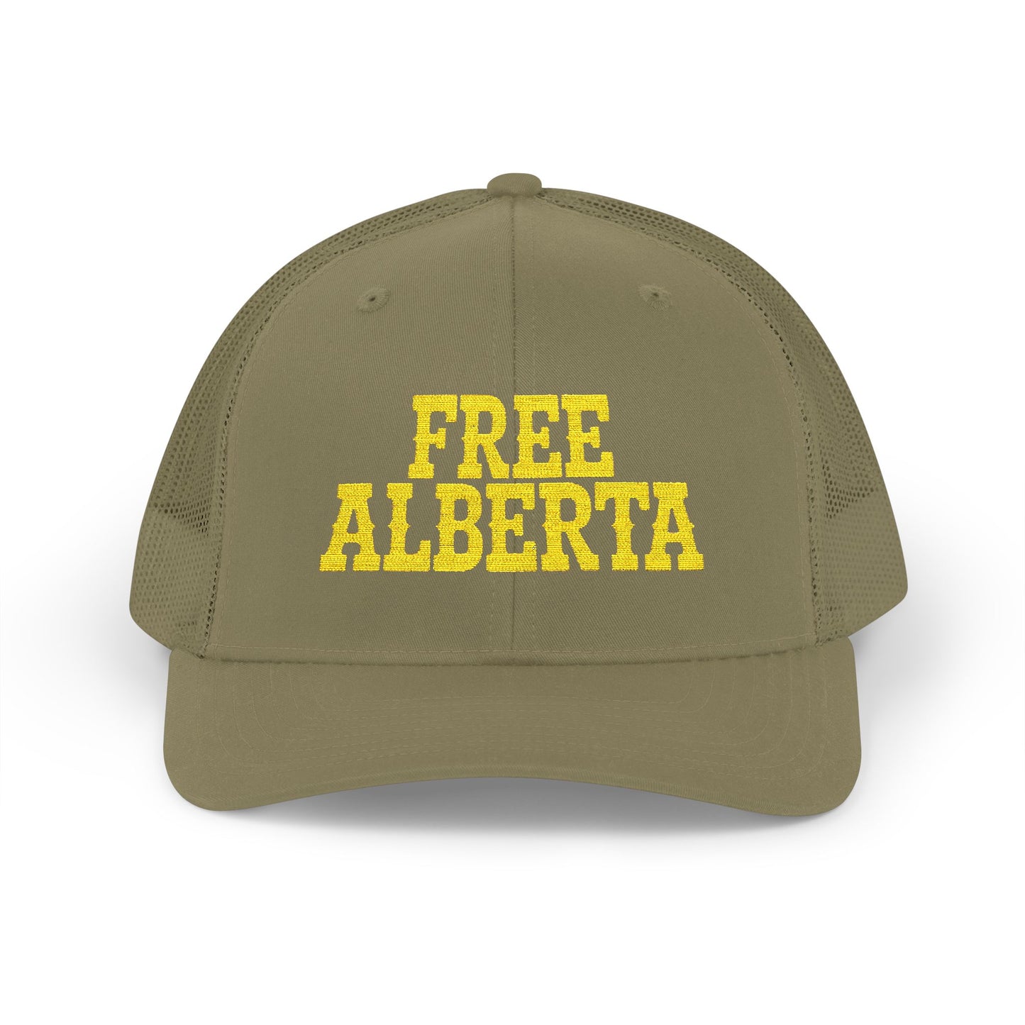 FREE ALBERTA Embroidered Snapback Trucker Cap