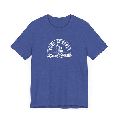 Black "Free Alberta" Pumpjack Graphic Tee - Unisex