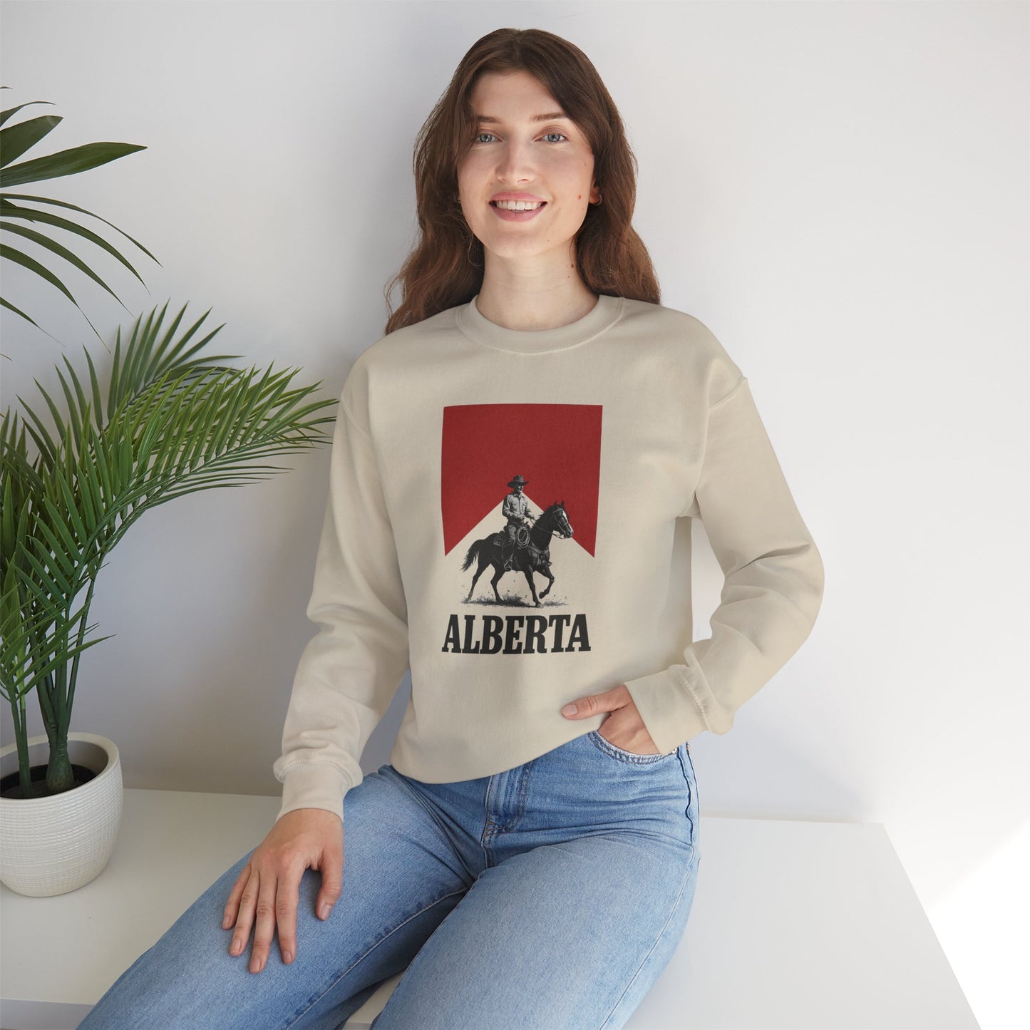 Alberta Cowboy Unisex Sweatshirt