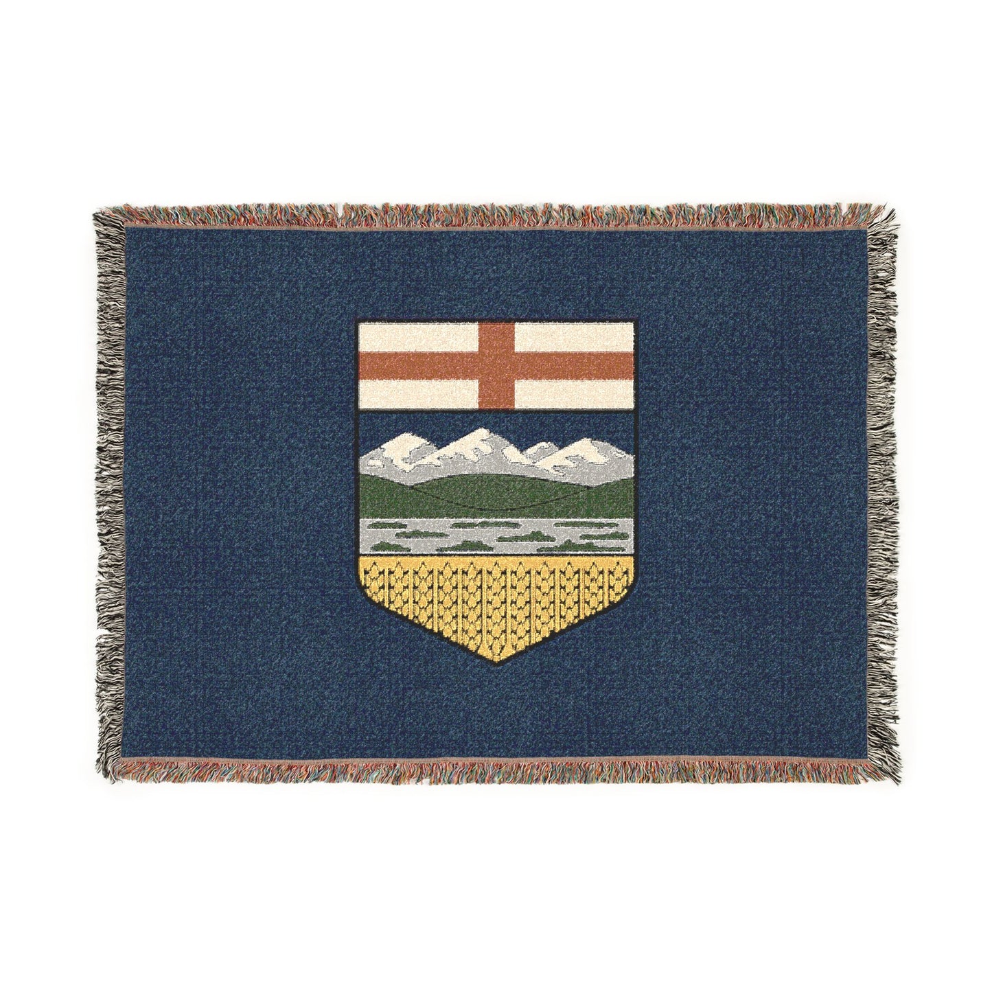 Alberta Flag Woven Blanket