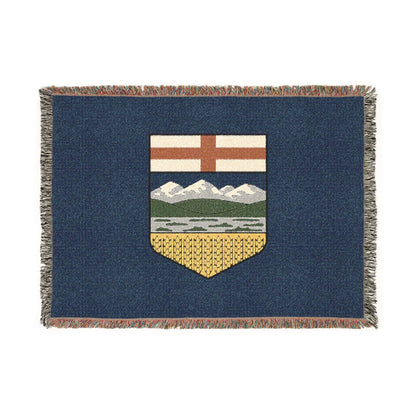 Alberta Flag Woven Blanket