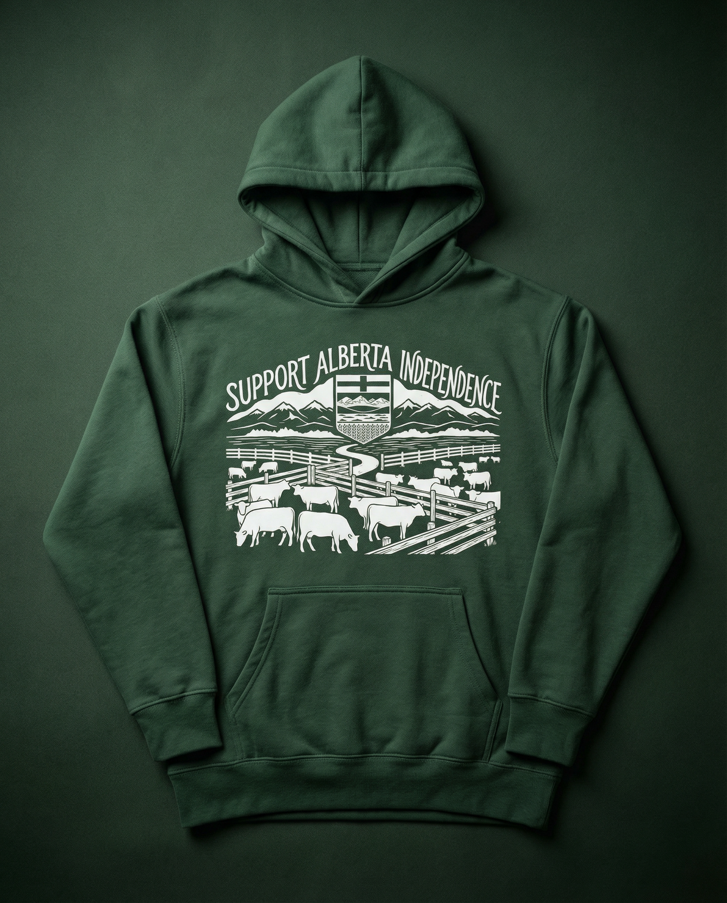 Alberta Ranch Crest Heavyweight Hoodie