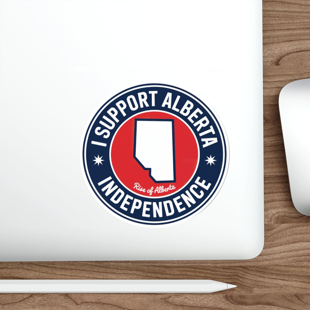 I Support Alberta Independence Die-Cut Sticker (Indoor & Outdoor Use)