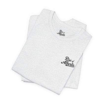 Alberta First Cowboy Rise Of Alberta T-Shirt