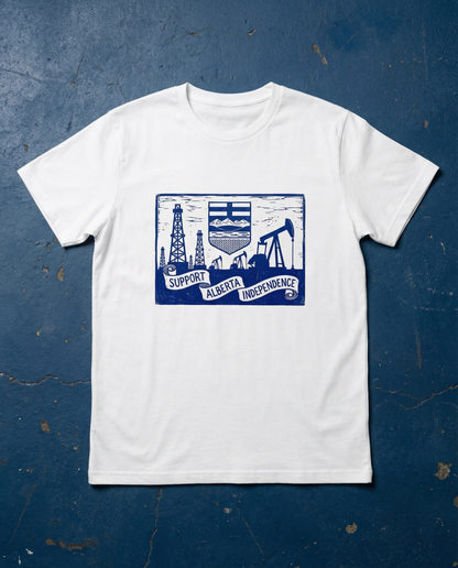 Vintage Support Independence Stamp Premium T-shirt (Unisex)