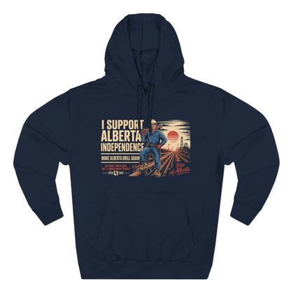 Support Independence Oil Worker Hoodie