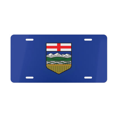 Alberta Flag Vanity Plate