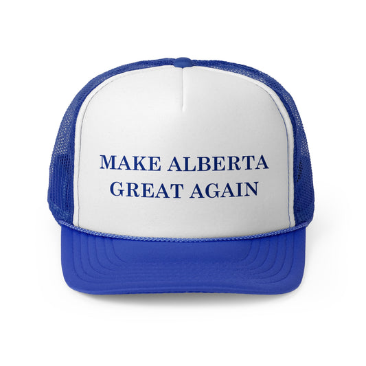 Make Alberta Great Again Blue Trucker Hat