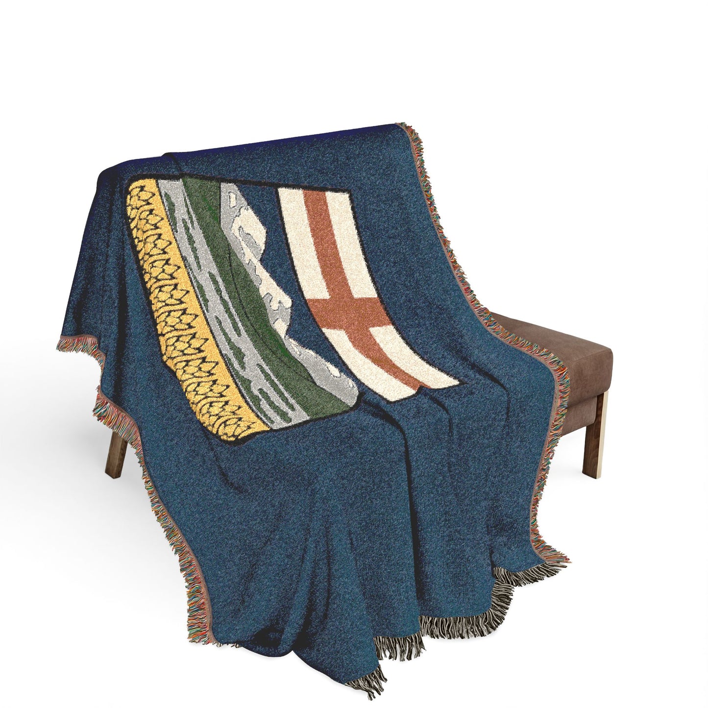 Alberta Flag Woven Blanket