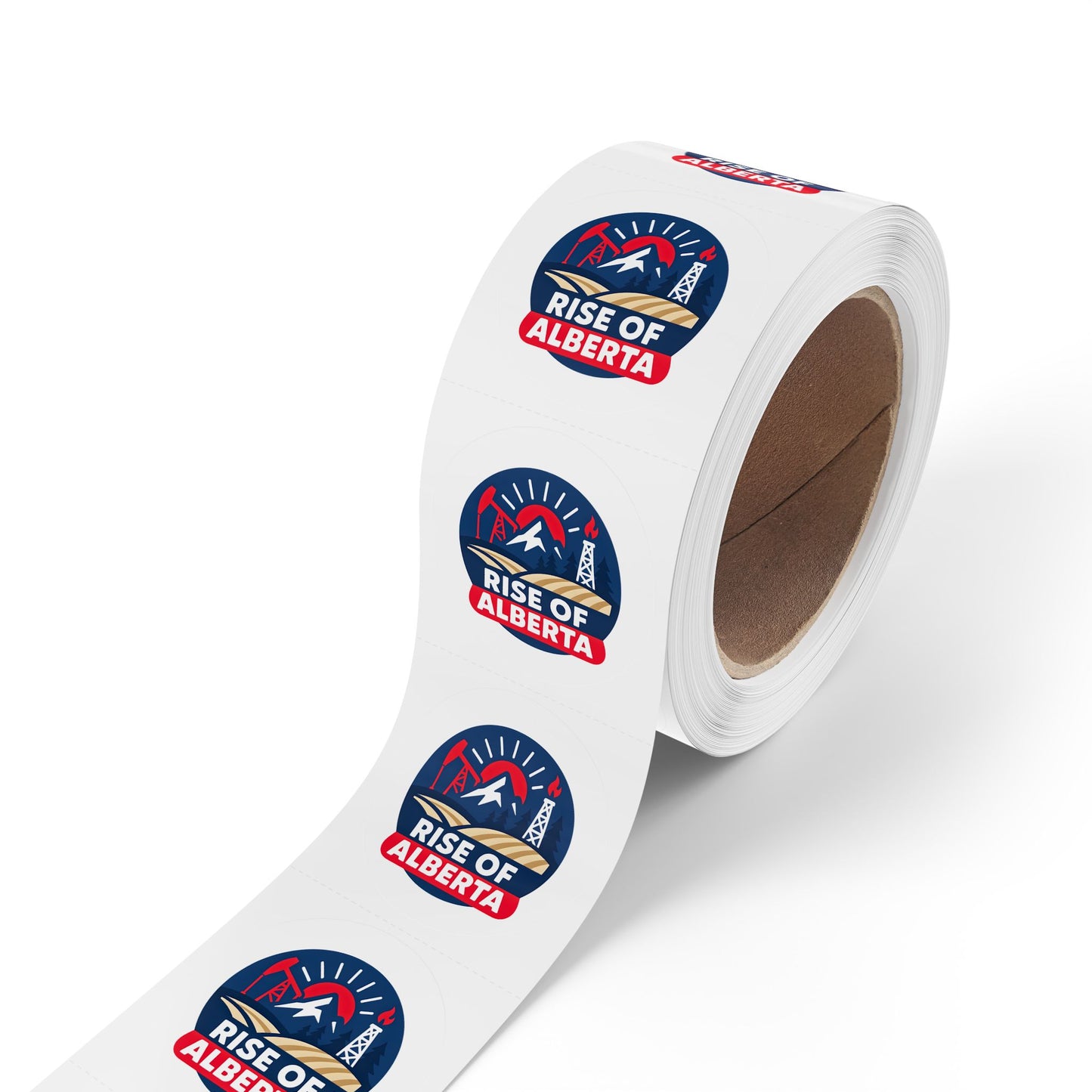 Sticker Rolls - Rise of Alberta (50, 100, 250 stickers)