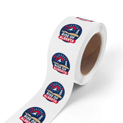 Sticker Rolls - Rise of Alberta (50, 100, 250 stickers)