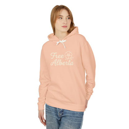 Free Alberta Lightweight Women's Hoodie — Alberta Pride Hooded Sweatshirt
