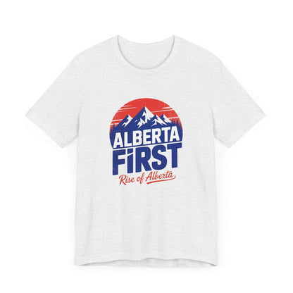 Vintage Style "Alberta First" Rise of Alberta T-Shirt