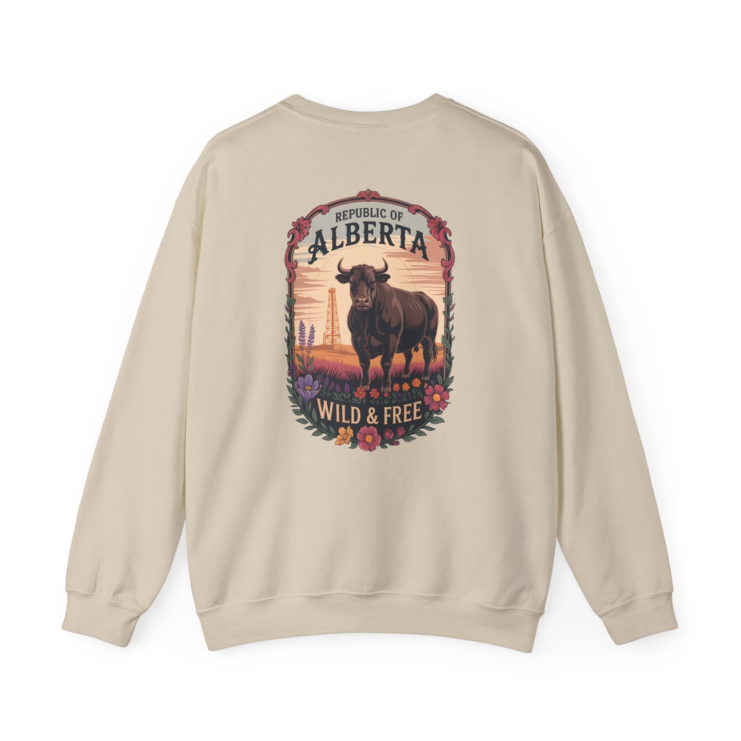 Alberta Wild & Free Crewneck Women's Sweatshirt